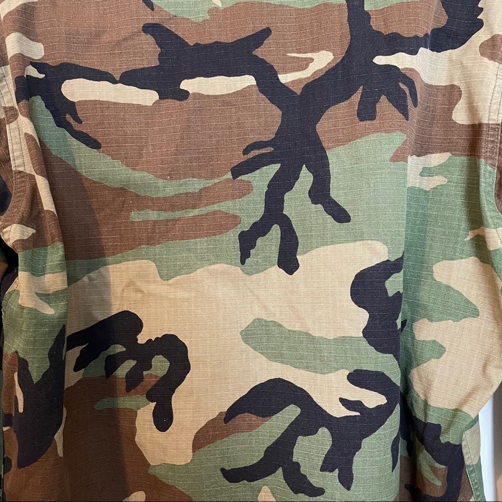 Camo Print Oversized Hot Weather Unisex Camo Field Shirt /Jacket - Picture 7 of 13